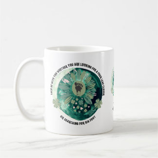 Big Foot Lucky St. Patrick's Day Kaffeetasse