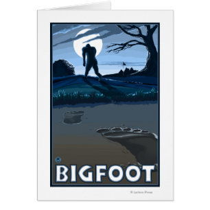 Big Foot Spaziergang durch den Golfplatz