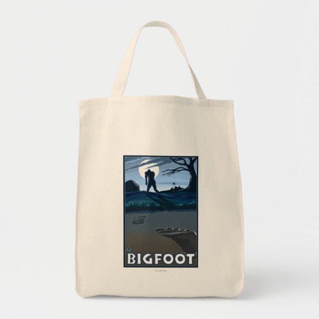Big Foot Spaziergang durch den Golfplatz Tragetasche (Vorne)