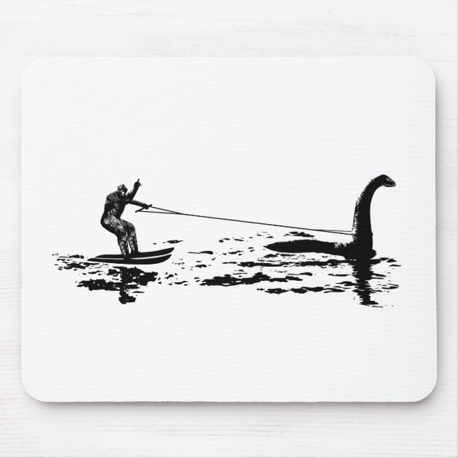 Big Foot und Nessie Mousepad (Vorne)