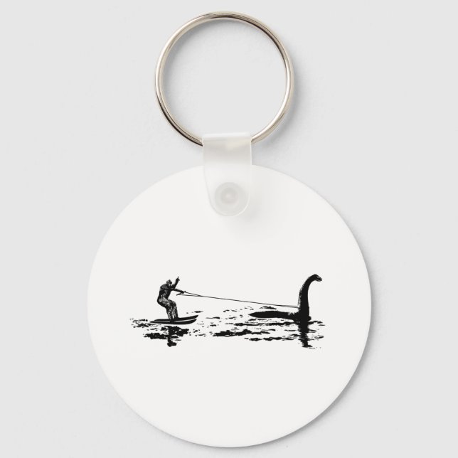 Big Foot und Nessie Schlüsselanhänger (Vorderseite)