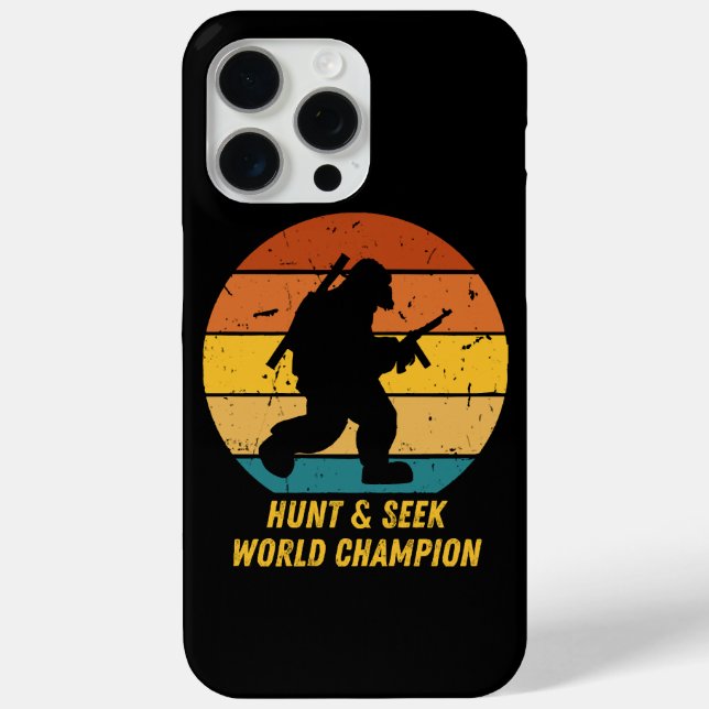 Big Foot Will nicht, sich zu verstecken und noch m Case-Mate iPhone Hülle (Rückseite)