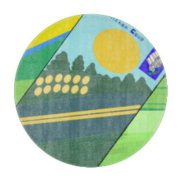 Big Funny Eggs Crossing the Road Paper cup Schneidebrett