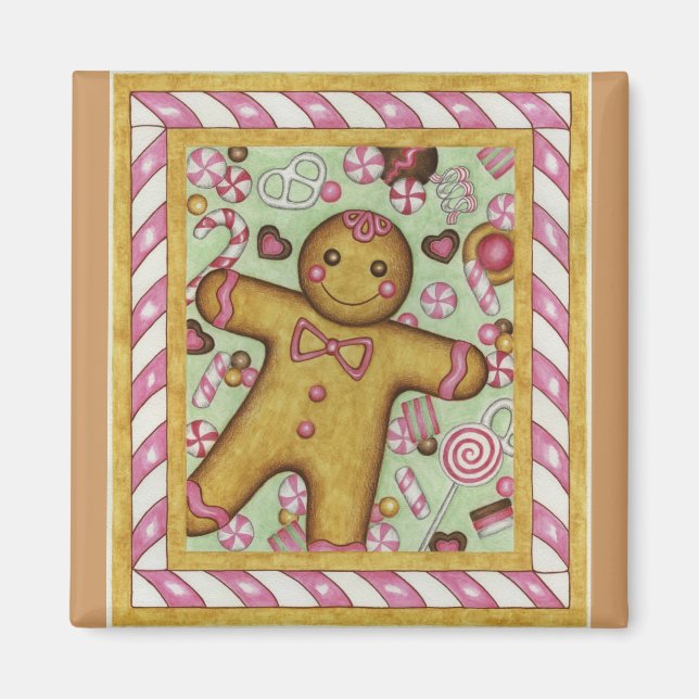 Big Gingerbread Magnet (Vorne)