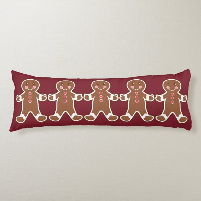 Big Gingerbrot Boys Kissen (Vorderseite)