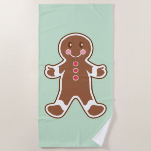 Big Gingerbrot Kekshandtuchgeschenk Strandtuch