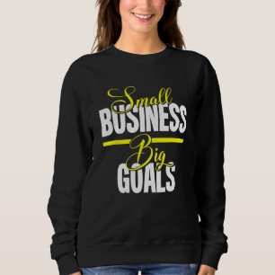 Big Goal Future Millionär Unternehmer für kleine U Sweatshirt