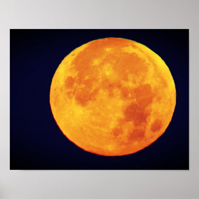 Big Golden Moon Poster (Vorne)