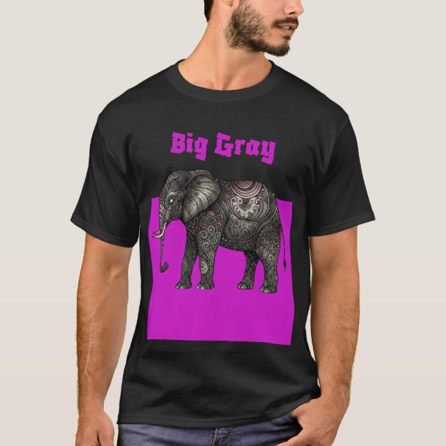 Big Gray T-Shirt (Vorderseite)