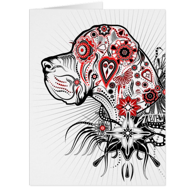 Big Great Dane Card (Vorderseite)