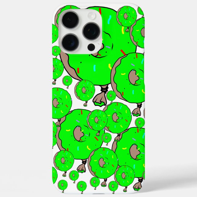 Big Green Yum-yums iPhone 16 Pro Max Hülle (Rückseite)