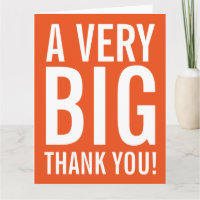 Big Grey Card Merci