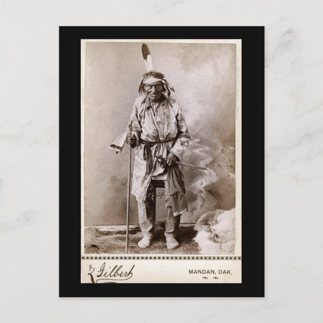 Big Hand 1880 Postkarte (Vorderseite)