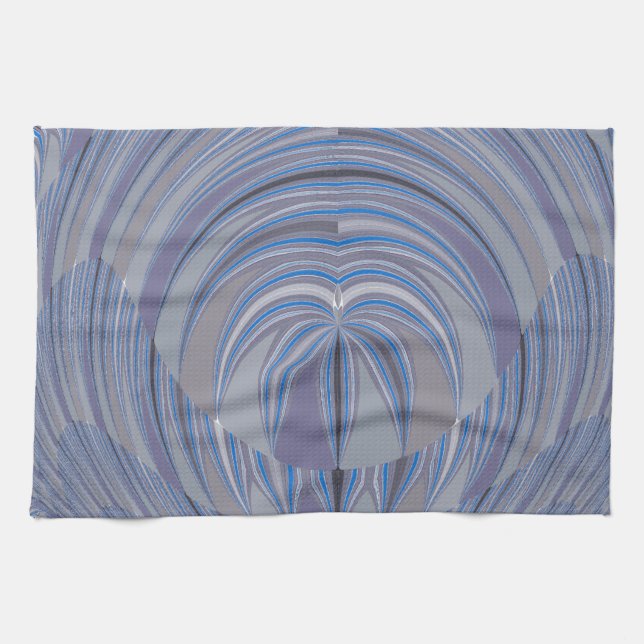 Big Heart Seamless Design Geschirrtuch (Horizontal)