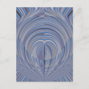 Big Heart Seamless Design Postkarte