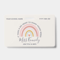 Big Heart to Shape Young Minds Teacher