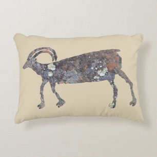 Big Horn-Schaf-Petroglyphe Dekokissen