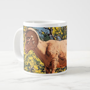 Big Horn Sheep Jumbo-Tasse