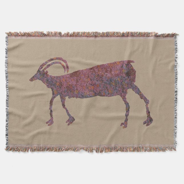 Big Horn Sheep Petroglyph Decke (Vorderseite)