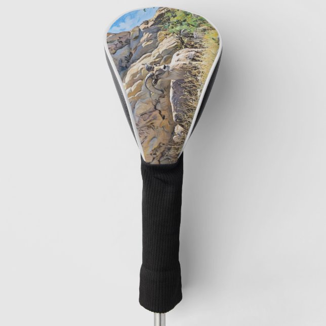 Big Horn Sheeps Golf Headcover (Vorderseite)