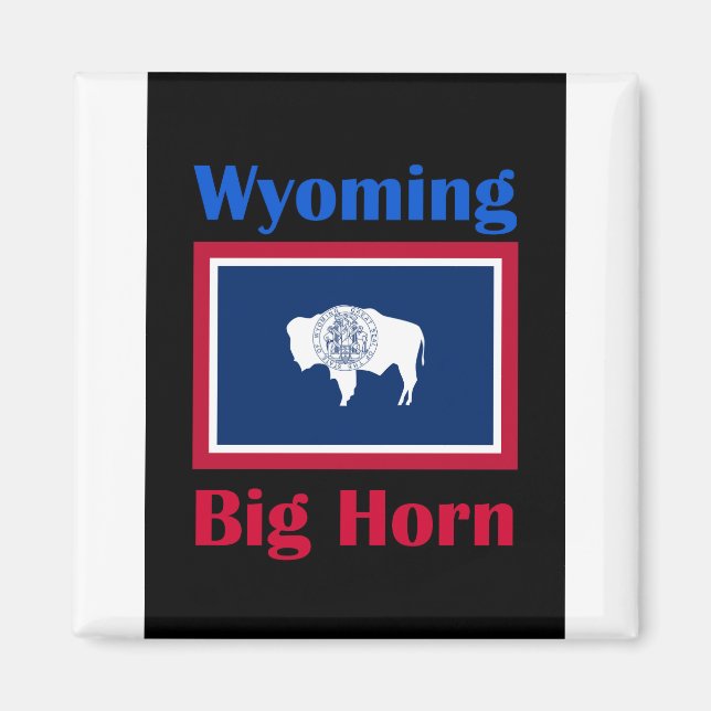 Big Horn Wyoming Magnet (Vorne)