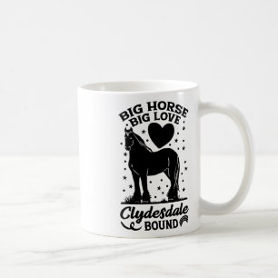 Big Horse Grosse Liebe Clydesdale Ristorante da En Kaffeetasse
