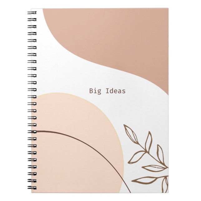 Big Ideas Inspirational Journal Notizblock (Vorderseite)