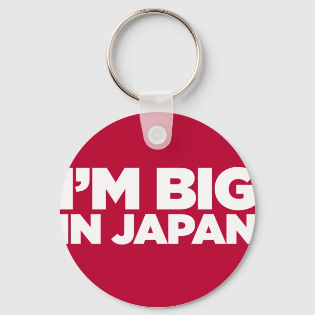 big_in_japan schlüsselanhänger (Vorderseite)