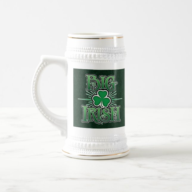 Big Irish Beer Stein Bierglas (Links)