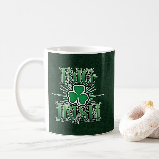 Big Irish Kaffeetasse (Mit Donut)