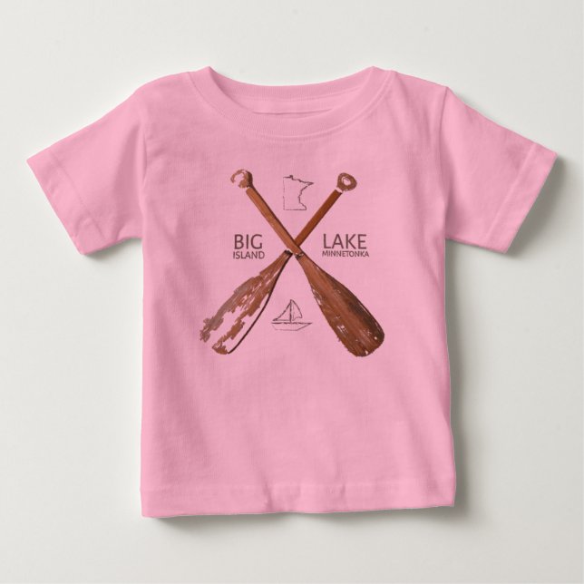 Big Island Bodysuit Baby T-shirt (Vorderseite)