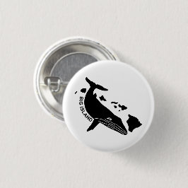 Big Island - Hawaii Islands Humpback Button