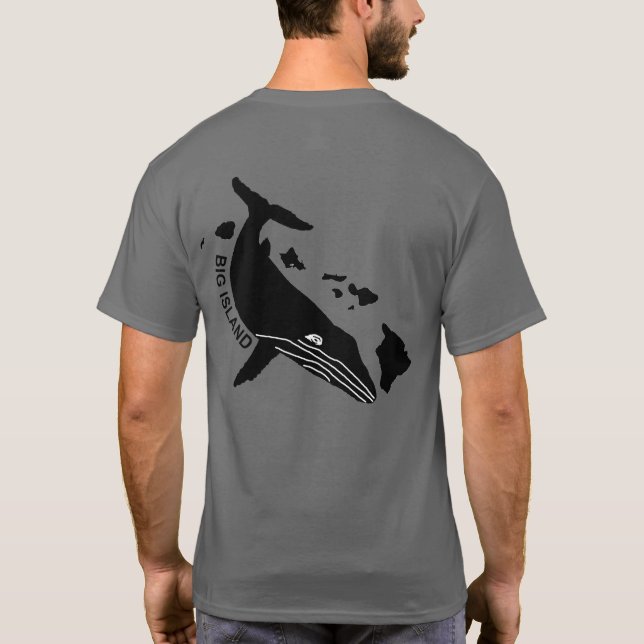 Big Island - Hawaii Islands Humpback T-Shirt (Rückseite)