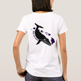 Big Island - Hawaii Lila Islands Humpback T-Shir T-Shirt