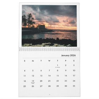 Big Island, Kleine Momente 2026 Kalender