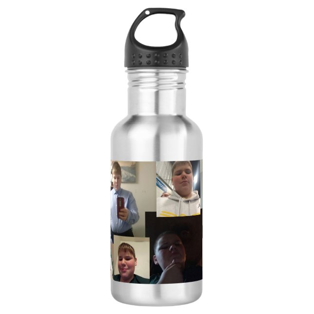 Big Jake Water Flasche Edelstahlflasche (Vorderseite)