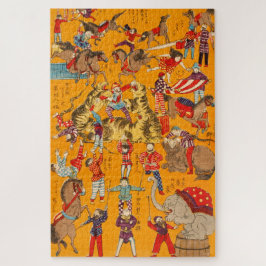 Big Japanese Circus woodblock print