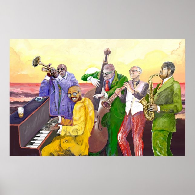 **Big JAzz Band** Poster (Vorne)