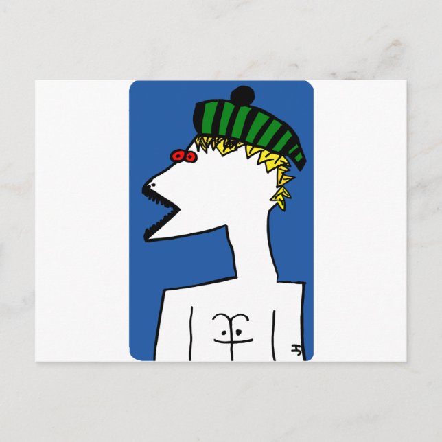 Big Jim JHgrafics Postkarte (Vorderseite)