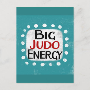 Big Judo Energy Postcard Postkarte