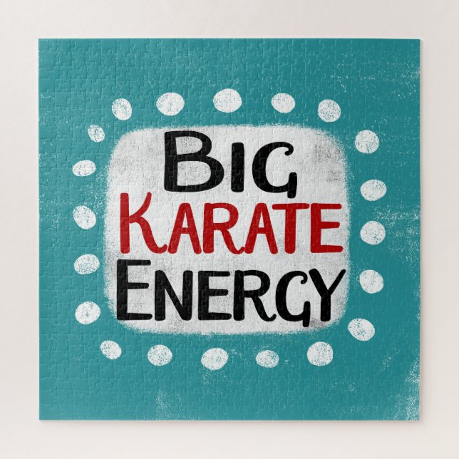 Big Karate Energy Jigsaw Puzzle (Vertikal)