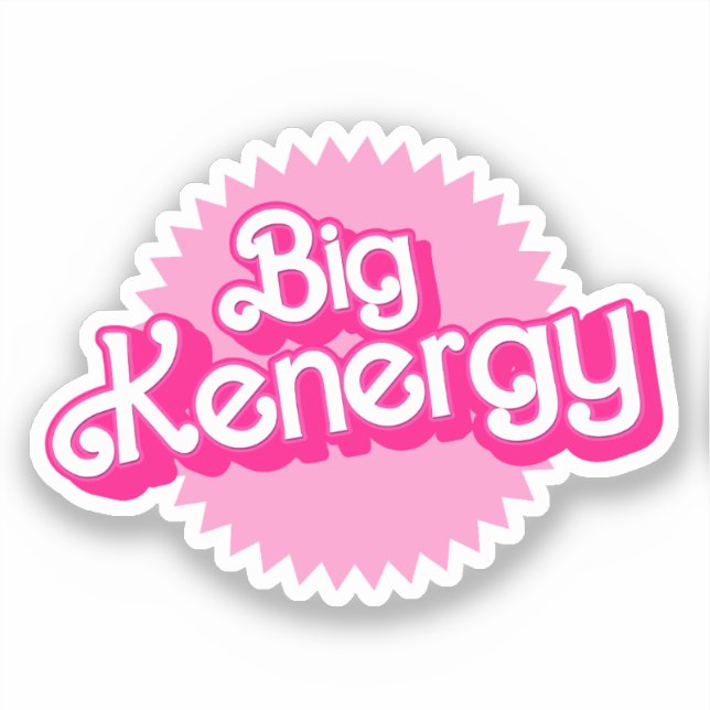 Big Kenergy Aufkleber (Vorderseite)