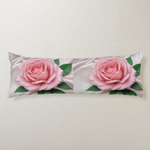 Big Kissen Rose und Seide