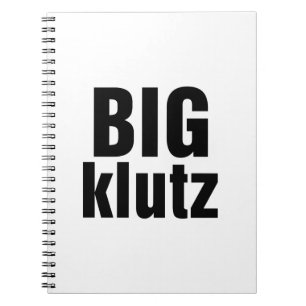 Big Klutz Notizblock