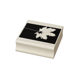 Big Leaf Little Leaf Gummi Briefmarke Gummistempel