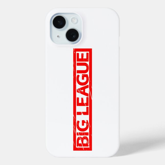 Big League-Briefmarke Case-Mate iPhone Hülle (Rückseite)