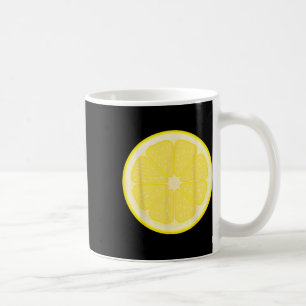 Big Lemon geschnitten Kostüm Niedlich leicht Fruch Kaffeetasse