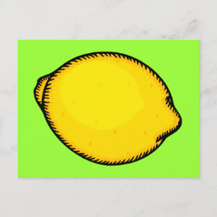 Big Lemon Postkarte