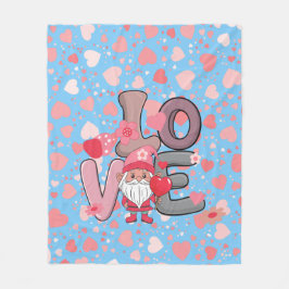 Big Liebe Valentinstag Fleecedecke