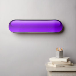 Big Lila Balloon Skateboard